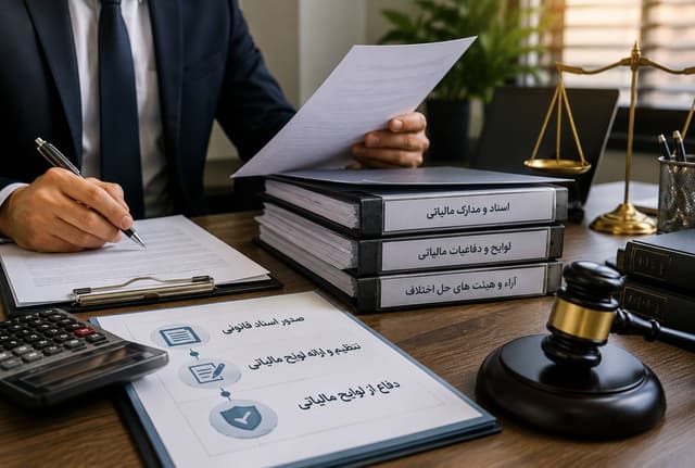 خدمات مالیاتی از صدور  اسناد قانونی تا دفاع از لوایح مالیاتی
